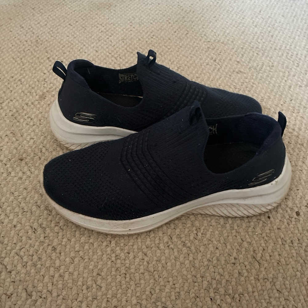 Skechers Women's Navy Slip-On Sneakers